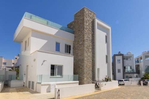 El edificio en el que está la villa