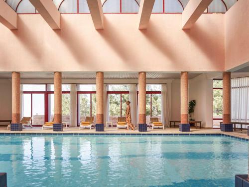 Bazén v ubytování Grand Mercure Petra nebo v jeho okolí