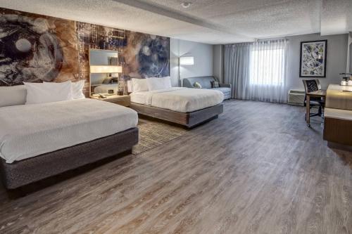 Ένα ή περισσότερα κρεβάτια σε δωμάτιο στο Courtyard by Marriott Nashville Vanderbilt West End