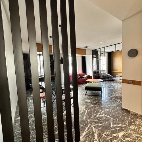 a room with a lobby with a living room at Supérieur Suite Balima B25 in Rabat