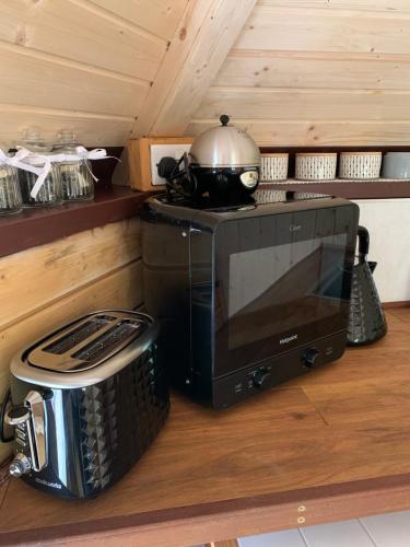Cucina o angolo cottura di Glenwood glamping pod