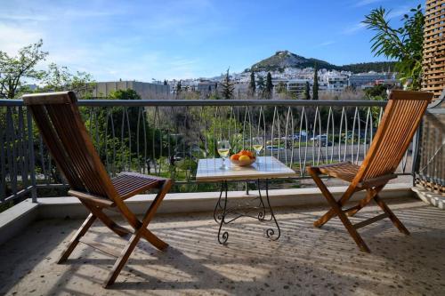 Athenian Artistic Apt Lycabettus View