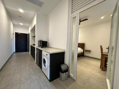 Kuchyň nebo kuchyňský kout v ubytování Tanzanite Serviced Apartment - TSA Masaki