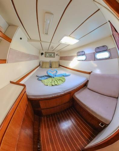Χώρος καθιστικού στο Flying Ginny Lagoon 55 Catamaran All-Inclusive Charter