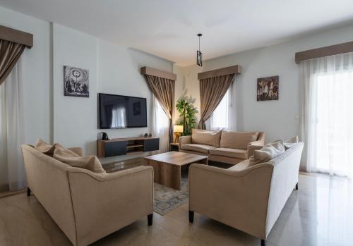 Zdjęcie z galerii obiektu New with hot view,4 bedrooms”Emaar Mivida” w mieście New cairo