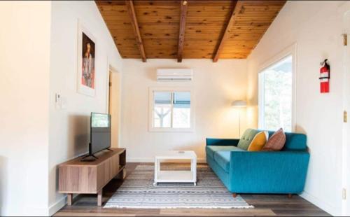 Et opholdsområde på Hanky Panky Romantic Cabin