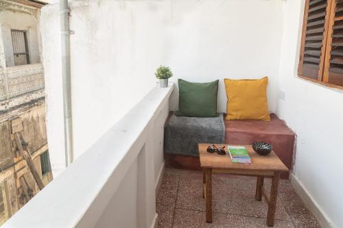 Χώρος καθιστικού στο Zanzibar Spice Nest House