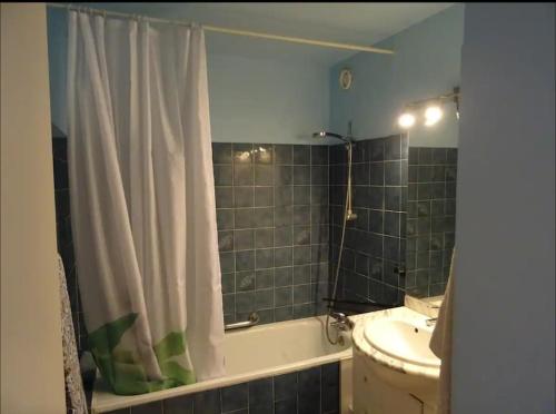 Ένα μπάνιο στο Port Dauphin II, T3, 6 pers, piscine, parking, wifi, centre port