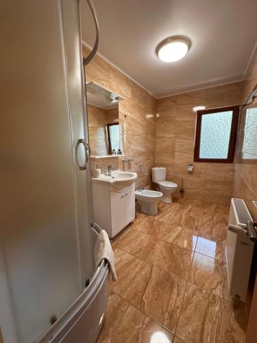 Koupelna v ubytování Casa Carp Calarasi