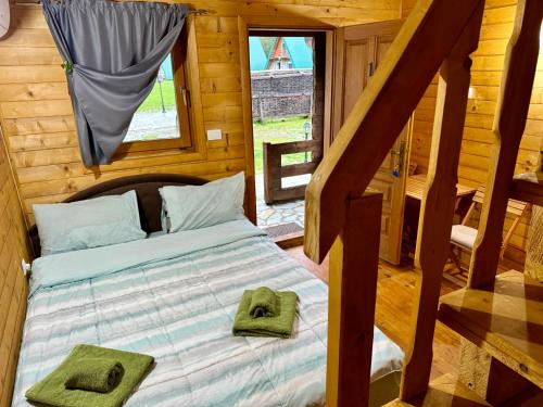 Postel nebo postele na pokoji v ubytování Mountain View RESORT