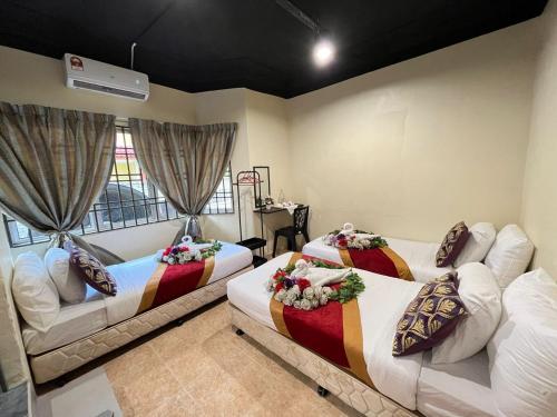Χώρος καθιστικού στο Bentong Harmoni Homestay