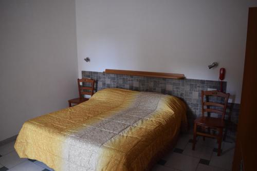 Postel nebo postele na pokoji v ubytování Bed & Breakfast La Collinetta