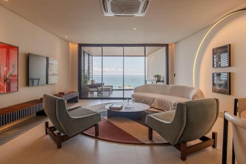 Гостиная зона в Gorges Residence Salvador