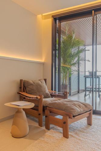 Гостиная зона в Gorges Residence Salvador