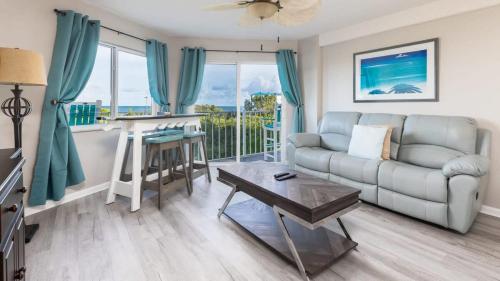 Zona de estar de Marina to Ocean View Key Largo Ocean Pointe 5308