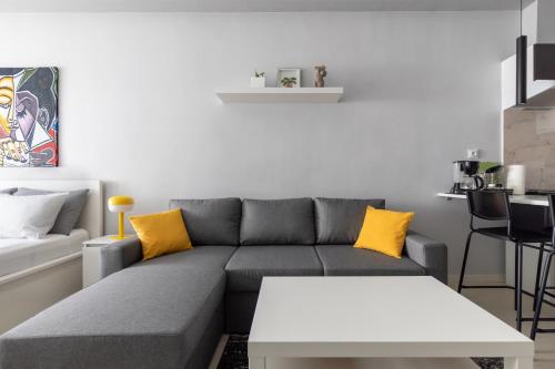Posezení v ubytování Modern Apartment 305
