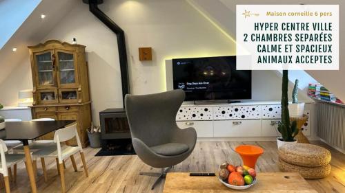 Maison hyper centre ville Corneille