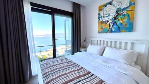 Postel nebo postele na pokoji v ubytování Villa DS Luxury