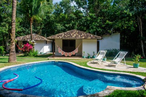 Πισίνα στο ή κοντά στο Mansão do Sol