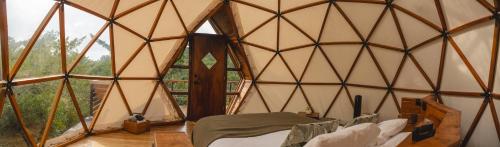 Posezení v ubytování NATURAVE - Into the woods - Mountain cabins