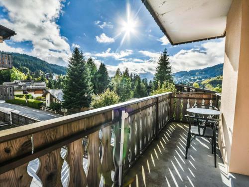 Confort aux Gets: T2 avec balcons, ski et parking