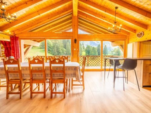 Grand appart 3 pièces, 8 pers, garage, wifi, La Clusaz - FR-1-437-114