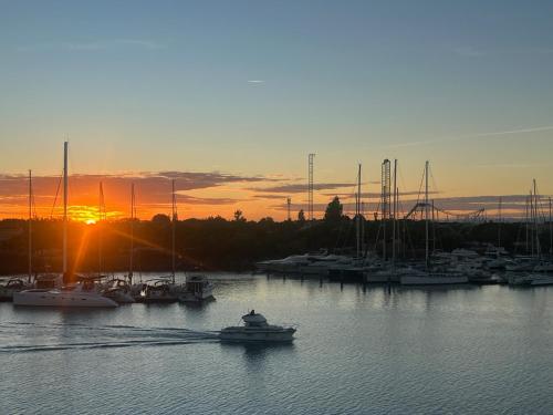 Studio cabine vue mer Agde Ile des pecheurs