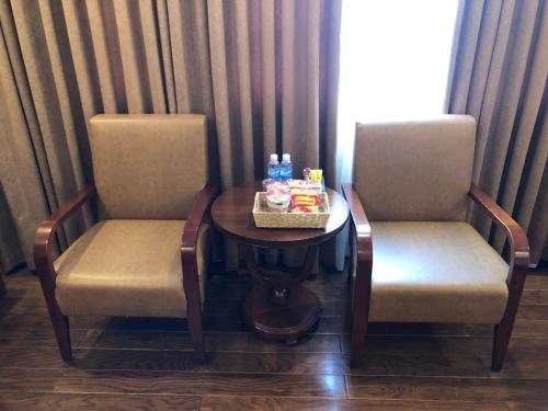 Ruang duduk di An Loc Hotel & Spa
