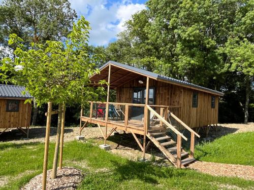 Κήπος έξω από το La Buissonnière Lodges