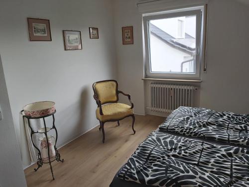 Postel nebo postele na pokoji v ubytování Ferienwohnung Spandl