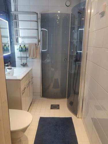 Bilik mandi di A beautiful row house