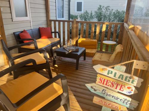 Mobil Home CasaLuca 3 chambres 2 Salles d'eau