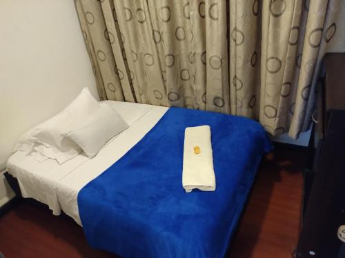 Cama o camas de una habitación en Hotel Ricocampo