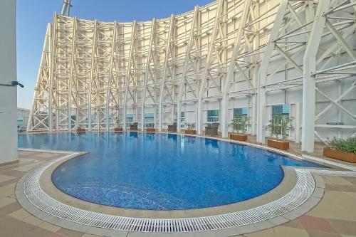 Gallery image of Serene Studio apartment with stylish interior space in JLT! in Dubai