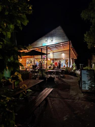 Εστιατόριο ή άλλο μέρος για φαγητό στο 't Grote Egeltje XL chalet 220
