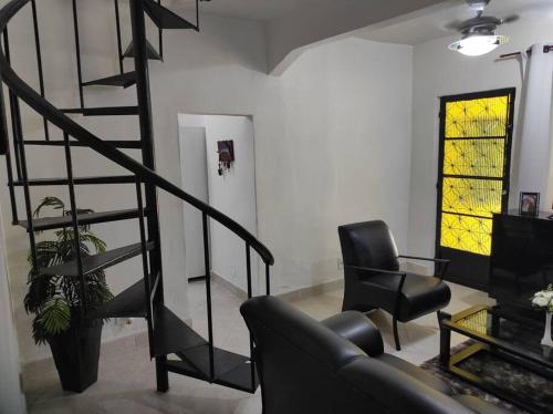 Ruang duduk di Casa do Nogueira
