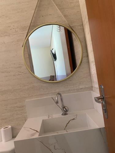 Ένα μπάνιο στο Center Prime Hotel