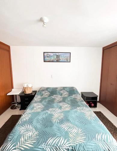 Ένα ή περισσότερα κρεβάτια σε δωμάτιο στο Art Chill Studio