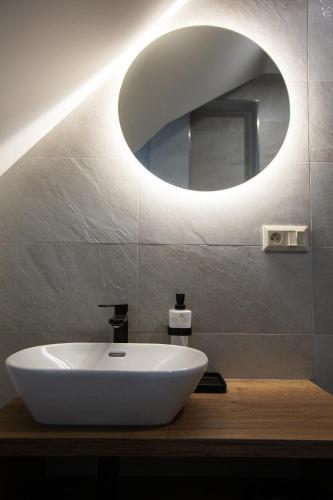 Koupelna v ubytování Apartmány Lúčny Raj