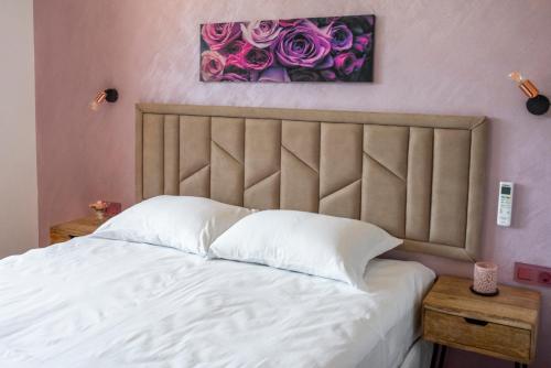 Cama o camas de una habitación en Enika Hotel