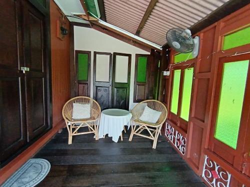 Posezení v ubytování Seri D'Rombang Baraqah Chalet