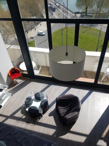 Loft climatisé vue fleuve parking gratuit