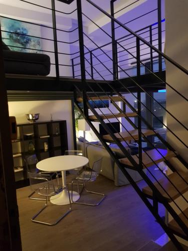 Loft climatisé vue fleuve parking gratuit