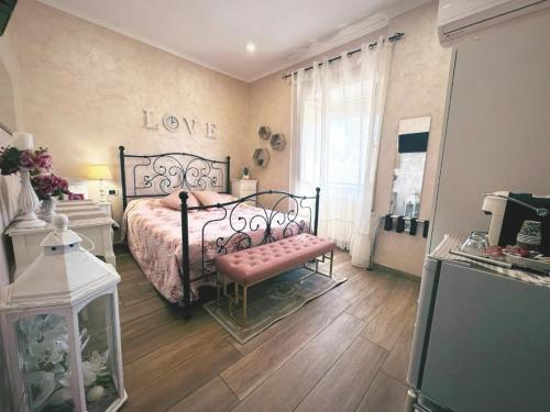 Postel nebo postele na pokoji v ubytování B&B Corvara