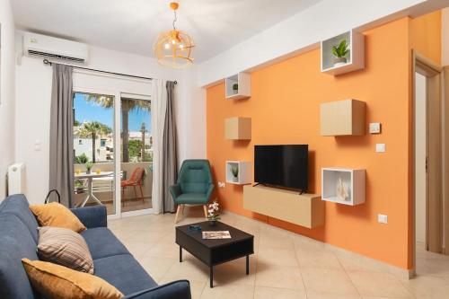 Orange Seaside Apartment