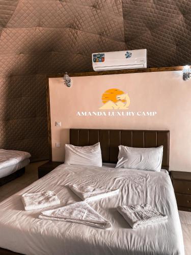 Ένα ή περισσότερα κρεβάτια σε δωμάτιο στο Amanda Luxury Camp