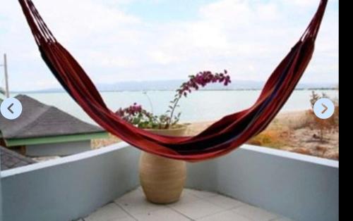 Balkón nebo terasa v ubytování Indigo Beach Resort