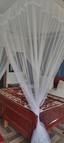 Katil atau katil-katil dalam bilik di The Horizon Root Inn