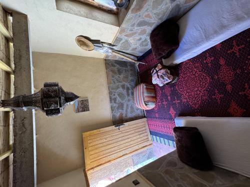 Cama o camas de una habitación en Lodge bio berber nomad