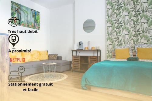 Studio Lorient Proche Centre Gare Wifi Netflix